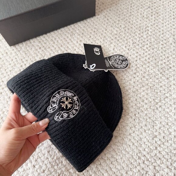 Chrome Hearts Autumn/Winter Wool Knitted Beanie - Picture 7 of 8